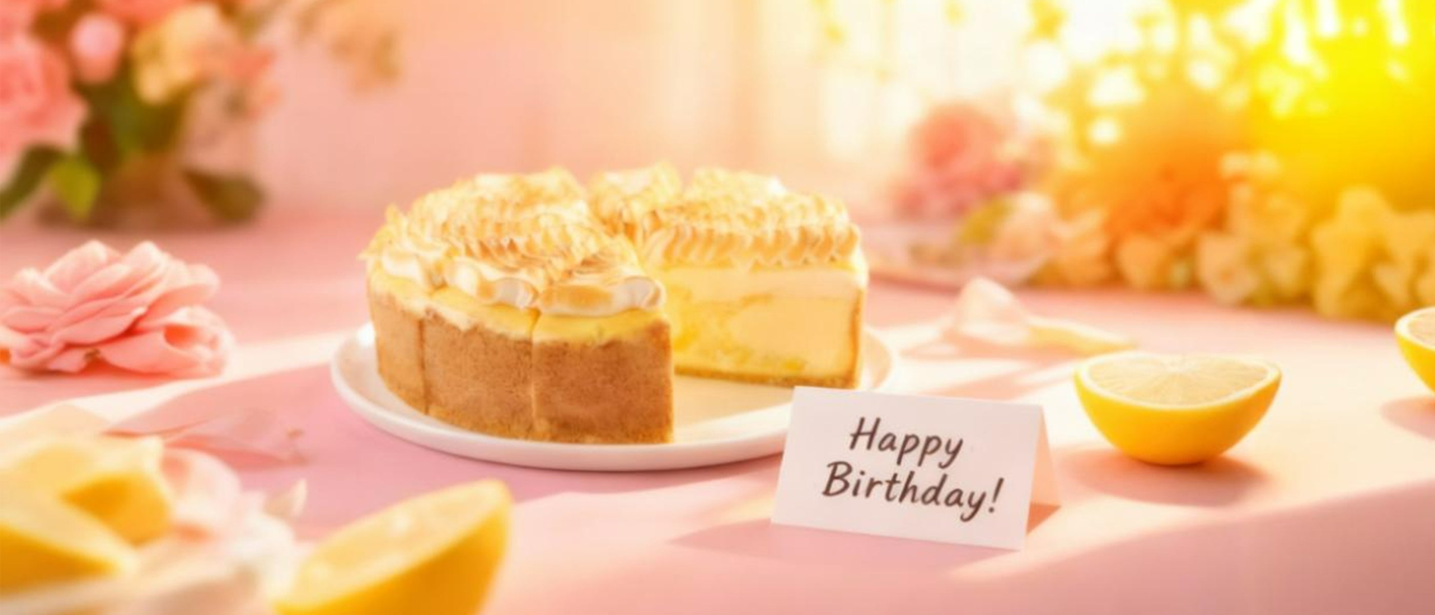 Birthday Cheesecake Slices