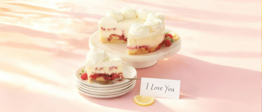 Love & Romance Cheesecake Slices