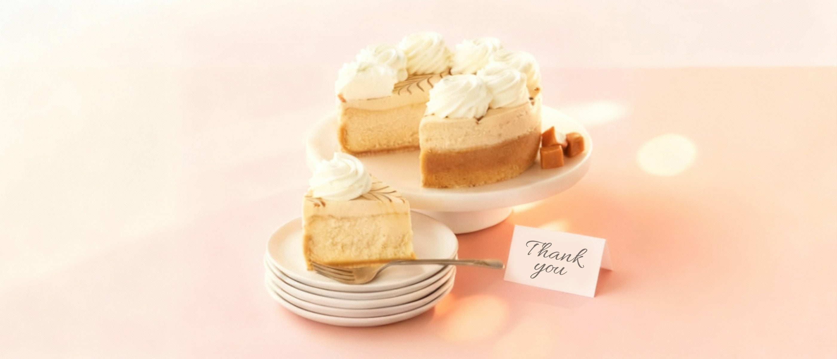 Say “Thank You” with Cheesecake