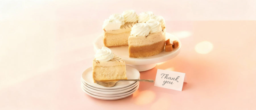 Say “Thank You” with Cheesecake