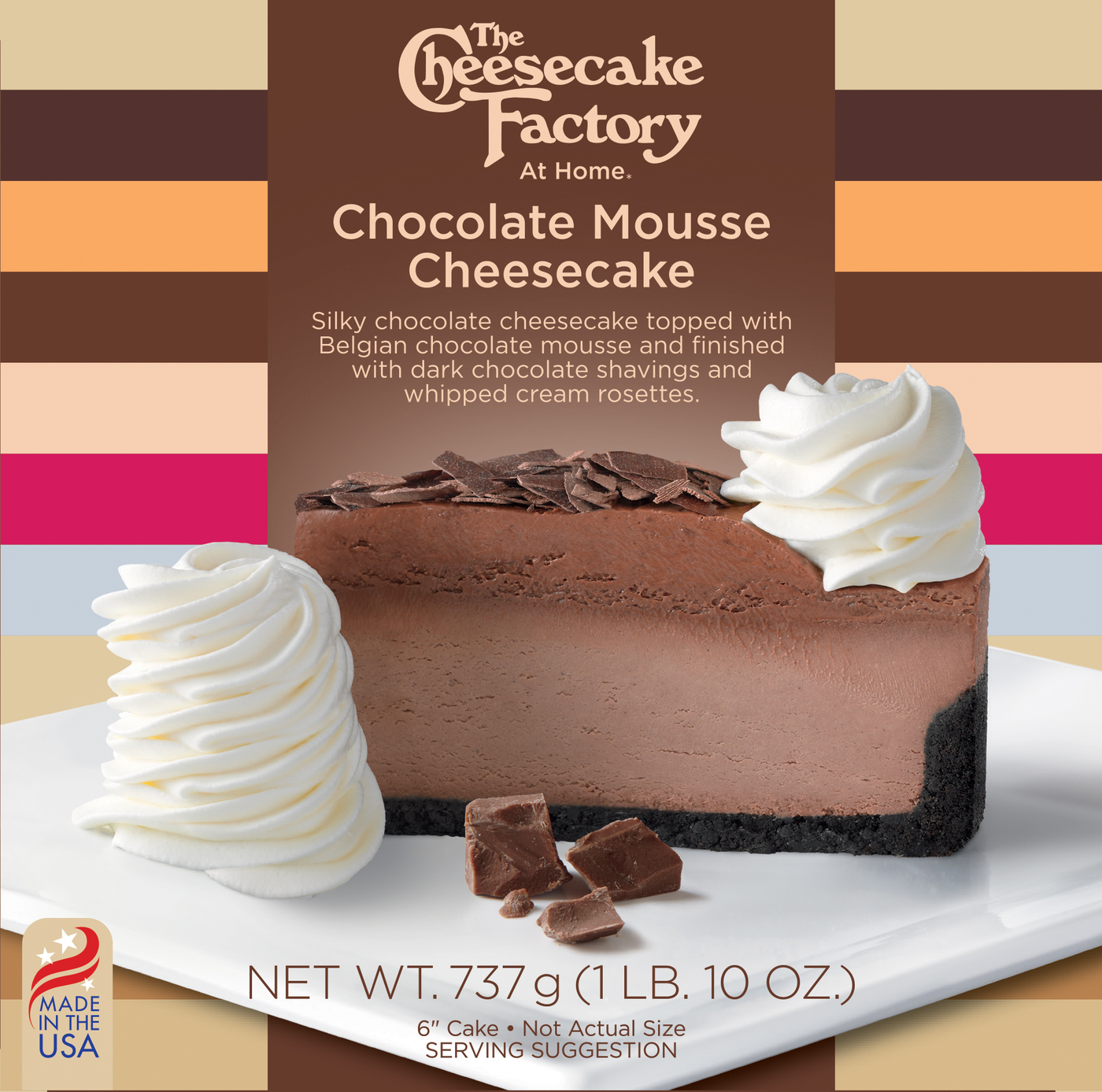 6” Chocolate Mousse Cheesecake | The Cheesecake Factory Bakery®