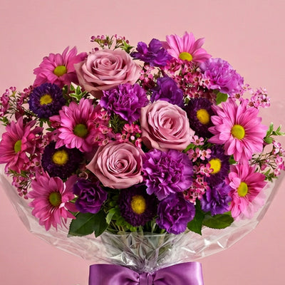 Assorted Purple Flowers Bouquet