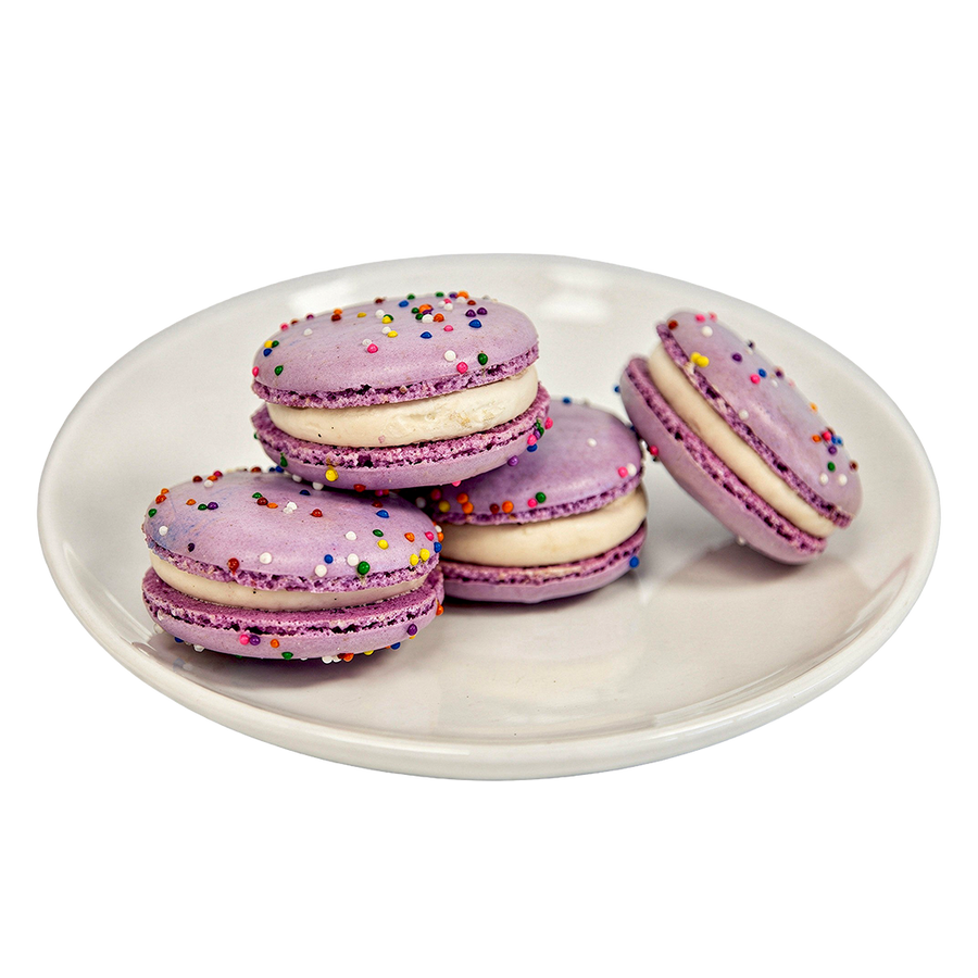 Birthday Cake Macarons