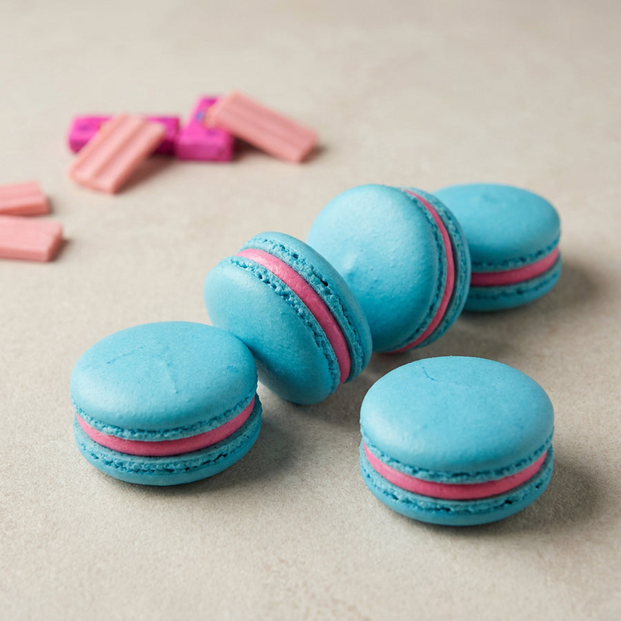 Bubblegum Macarons