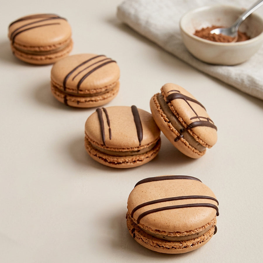 Chocolate Macarons