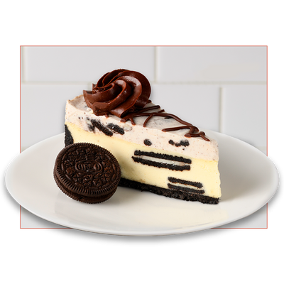 Cookies & Cream Cheesecake Slice