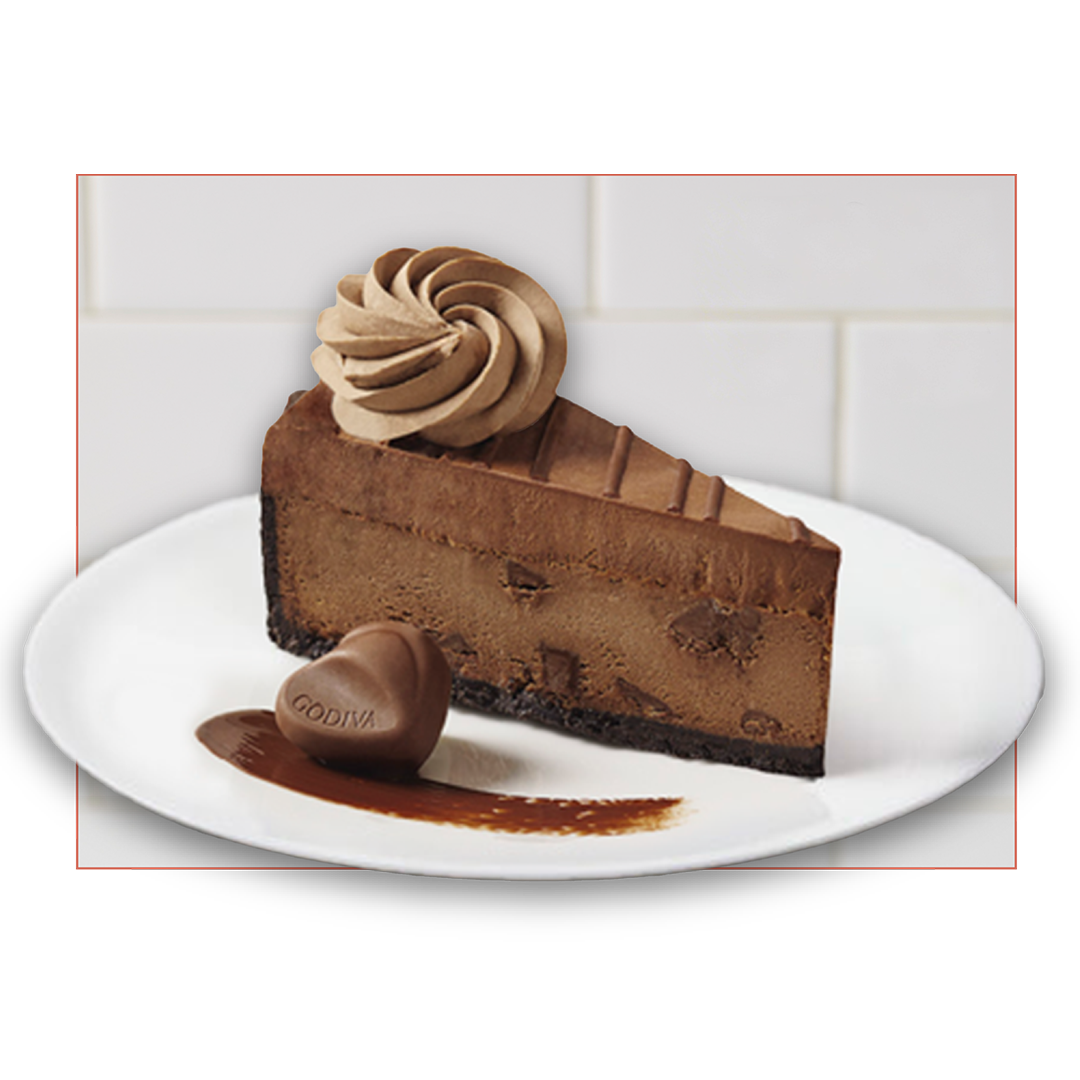 Double Chocolate Cheesecake Slice