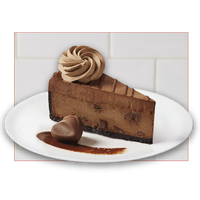 Double Chocolate Cheesecake Slice