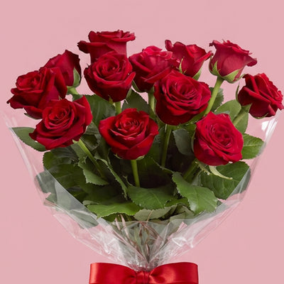 Dozen Red Roses Bouquet