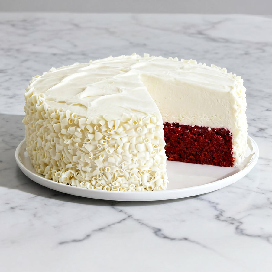 Extra Large 10'' Red Velvet Cake Cheesecake