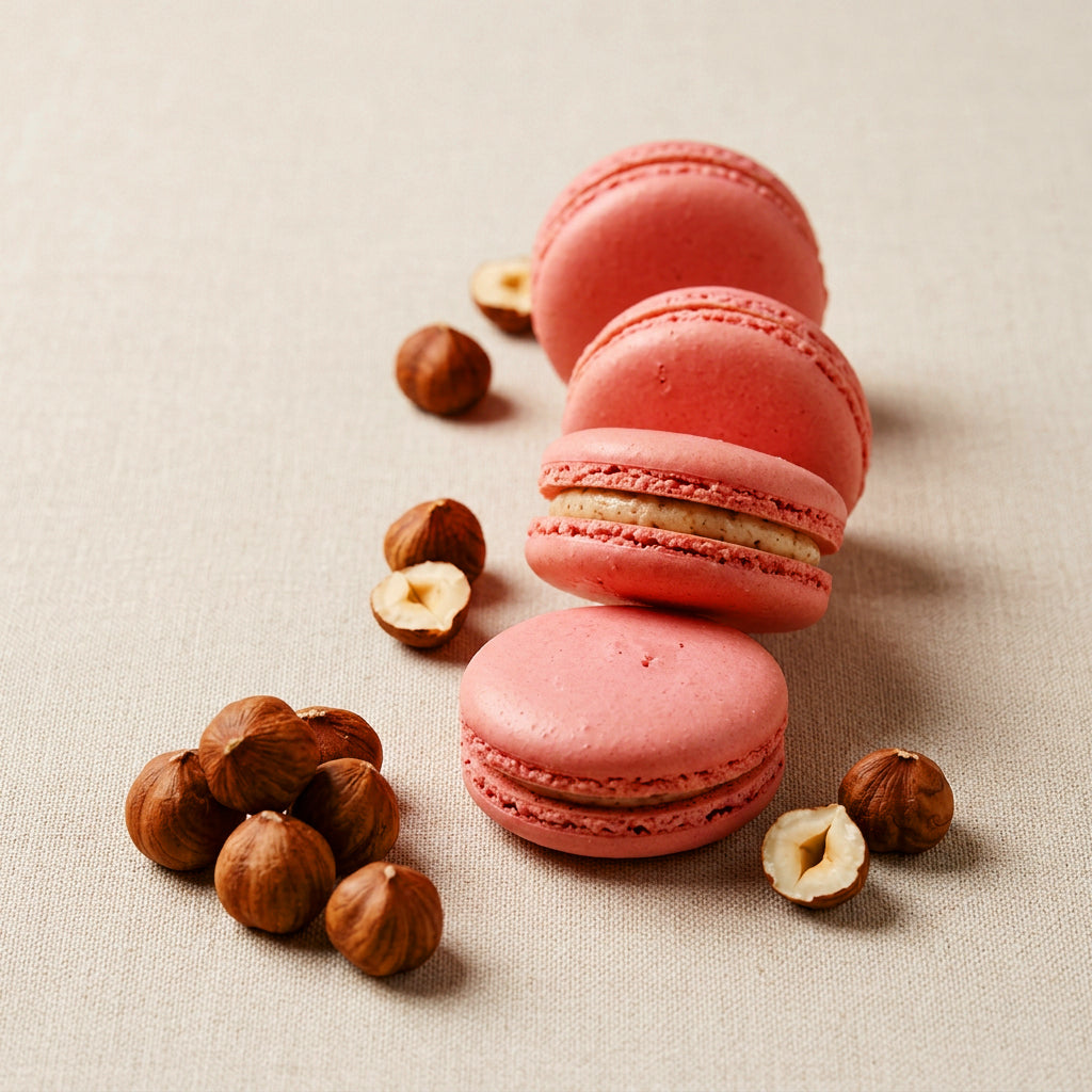 Hazelnut Macarons