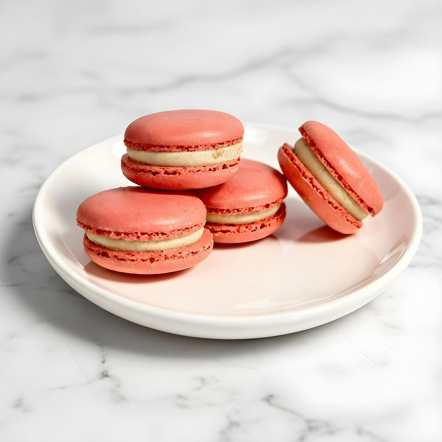 Birthday Hazelnut Macarons