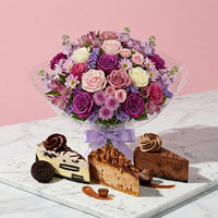 Mother's Day Blooms and Cheesecake Box