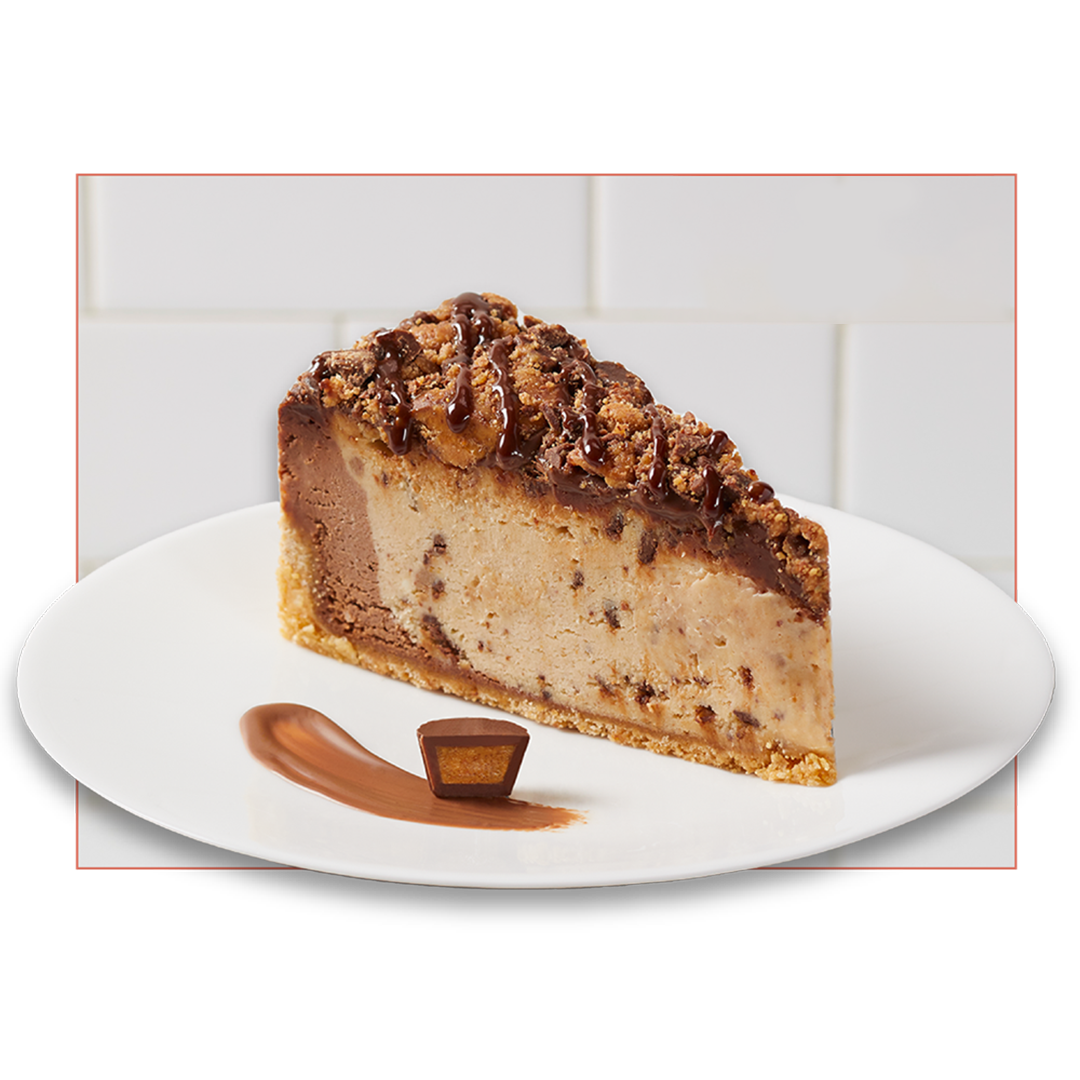 Peanut Butter Cheesecake Slice