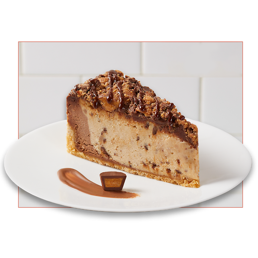 Peanut Butter Cheesecake Slice