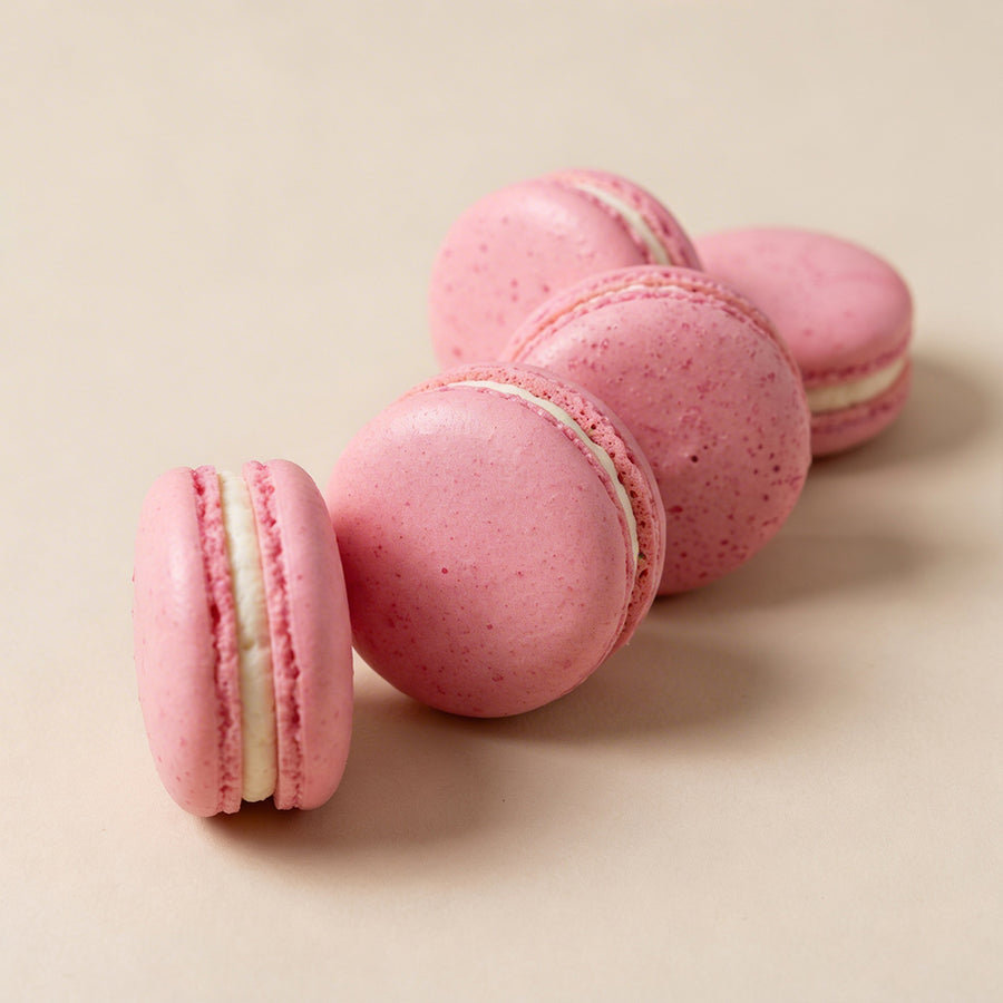 Pink Champagne Macarons
