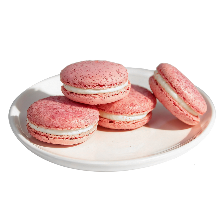 Pink Champagne Macarons