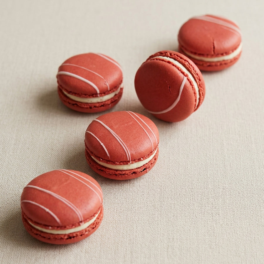 Red Velvet Macarons
