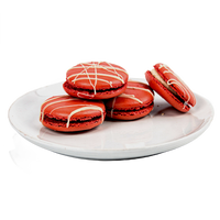 Red Velvet Macarons