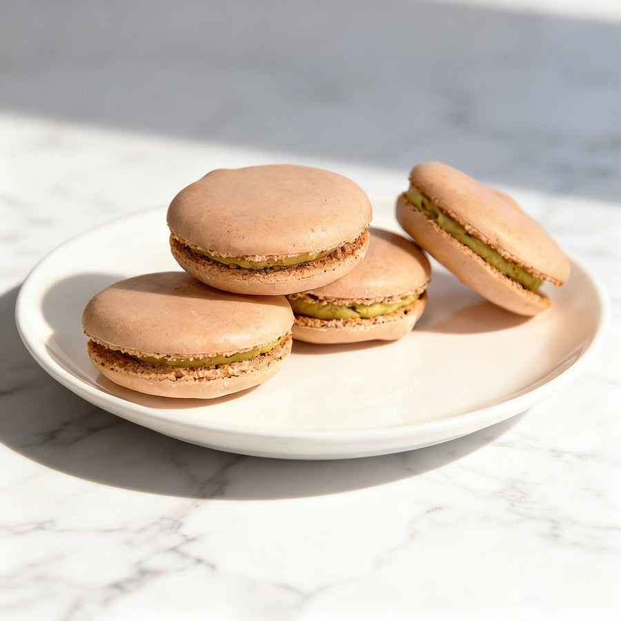 Birthday Salted Caramel Macarons