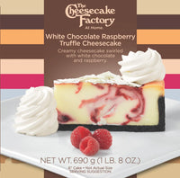 6” White Chocolate Raspberry Truffle Cheesecake | The Cheesecake Factory Bakery®