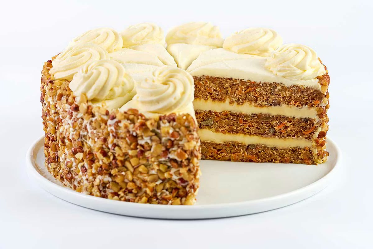 10'' Layered Classic Carrot Cake with Cream Cheese Icing