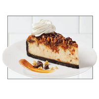 Slice of peanut butter cheesecake, cake22-01