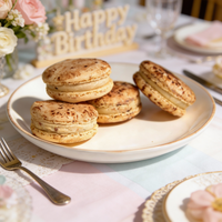 Birthday Tiramisu Macarons