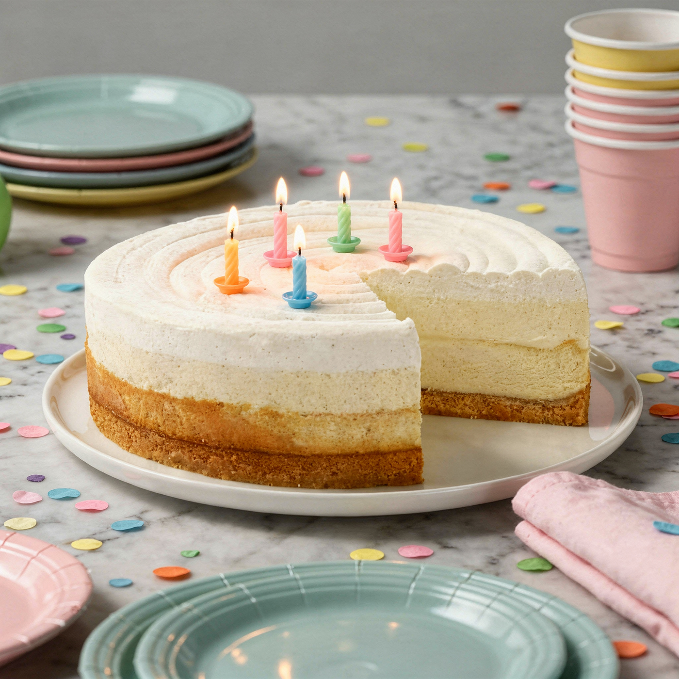 Birthday Extra Large Vanilla Bean Cheesecake