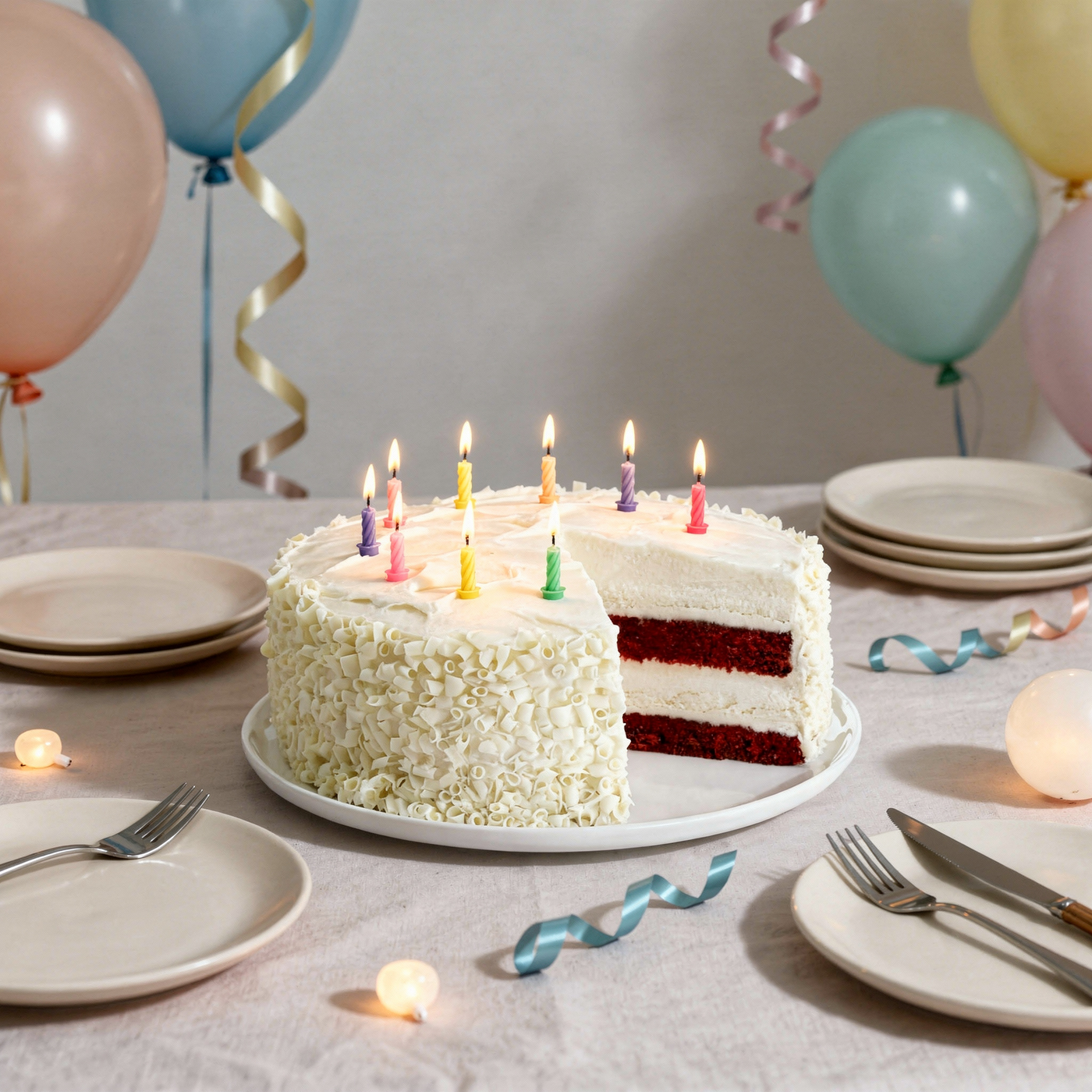 Birthday Extra Large Red Velvet Cake Cheesecake