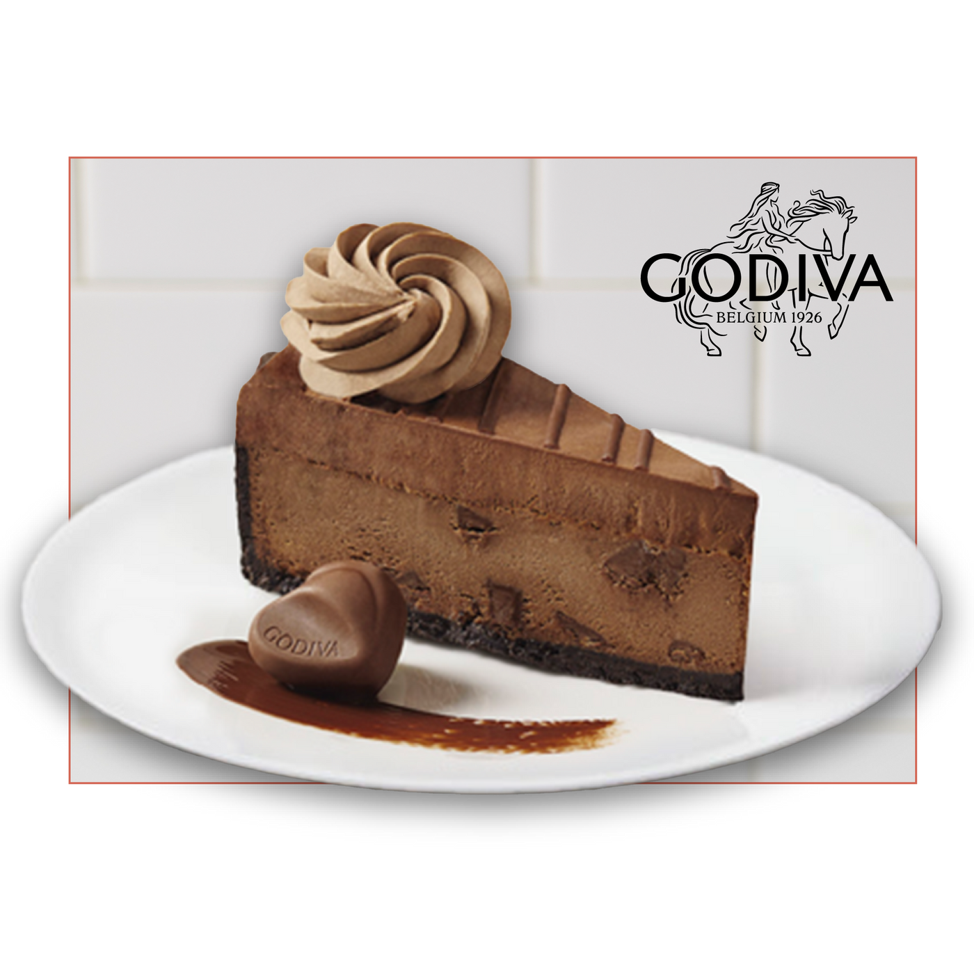 Godiva® Double Chocolate Cheesecake | Halal Certified | The Cheesecake Factory Bakery®