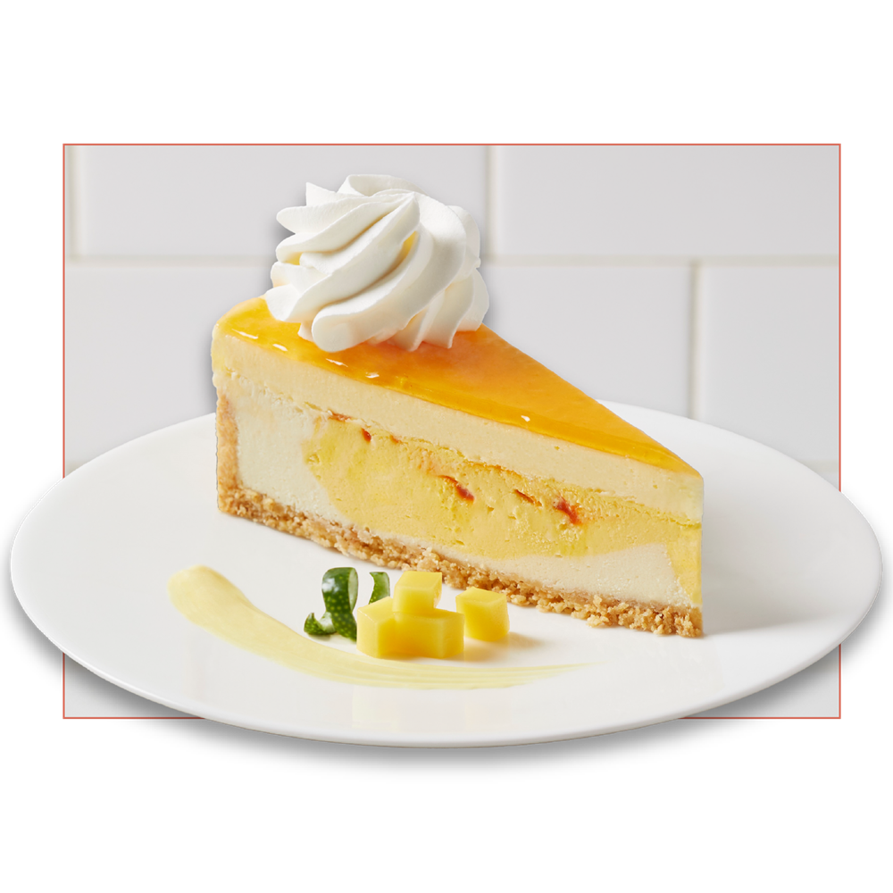 Mango Key Lime Cheesecake | Halal Certified | The Cheesecake Factory Bakery®