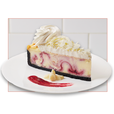 White Chocolate Raspberry Cheesecake Slice