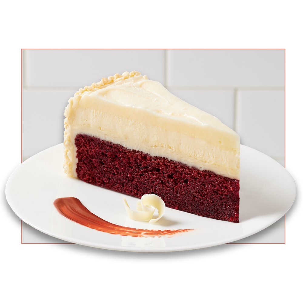 Red Velvet Cake Cheesecake | Halal Certified | The Cheesecake Factory Bakery®