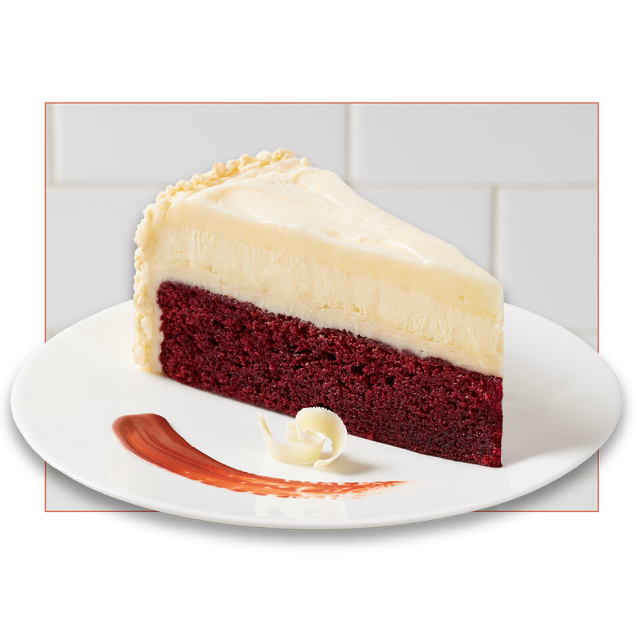 Red Velvet Cake Cheesecake | Halal Certified | The Cheesecake Factory Bakery®