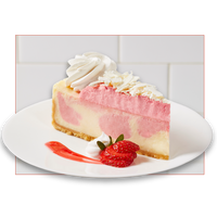 Wild Strawberries & Cream Cheesecake | Kosher & Halal Certified | The Cheesecake Factory Bakery®