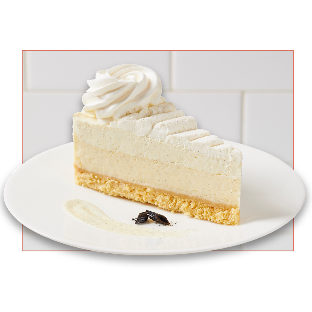 Vanilla Bean Cheesecake | Halal Certified | The Cheesecake Factory Bakery