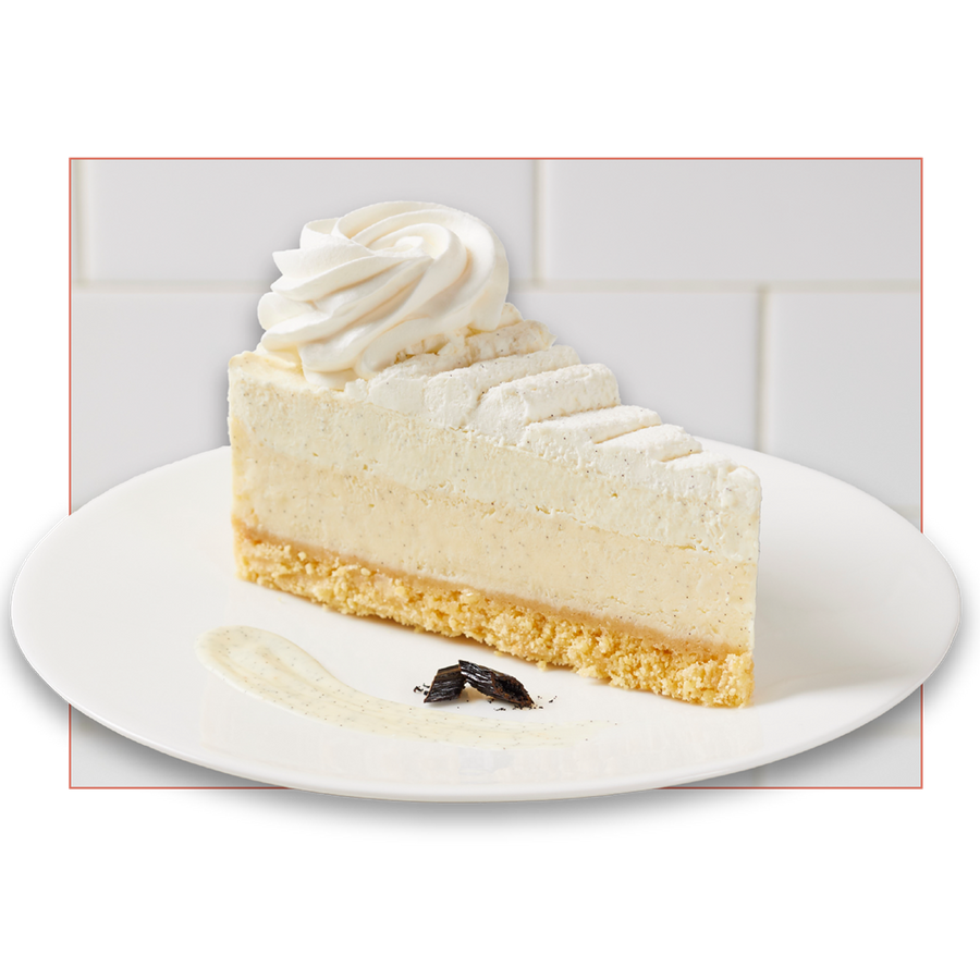 Vanilla Bean Cheesecake | Halal Certified | The Cheesecake Factory Bakery